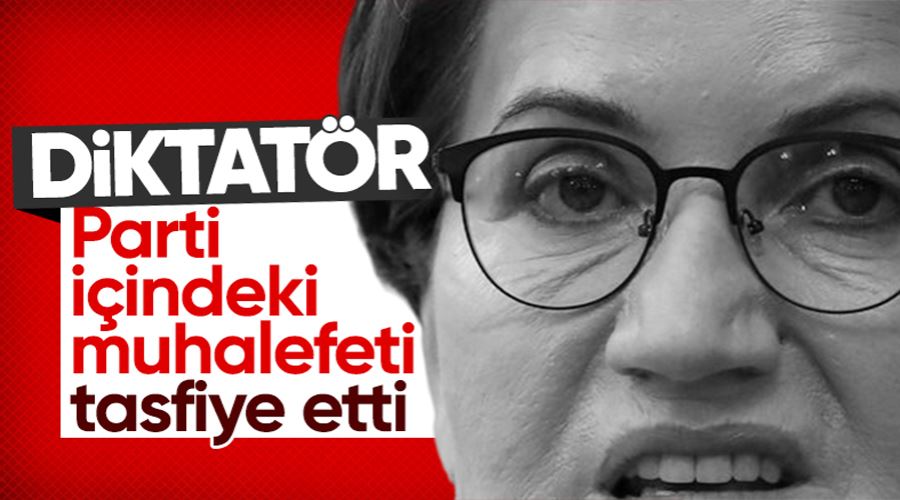 Meral Akşener, kendisine muhalif isimleri tasfiye etti