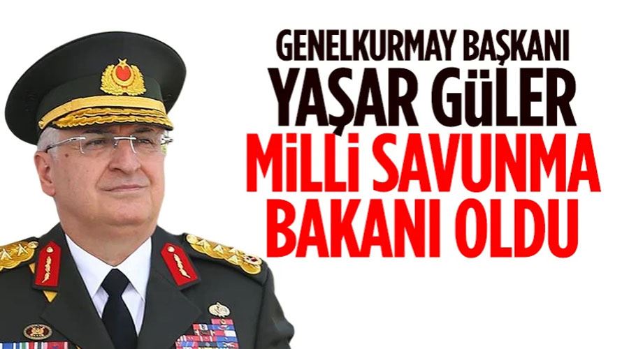 67. dönemin Milli Savunma Bakanı Yaşar Güler oldu