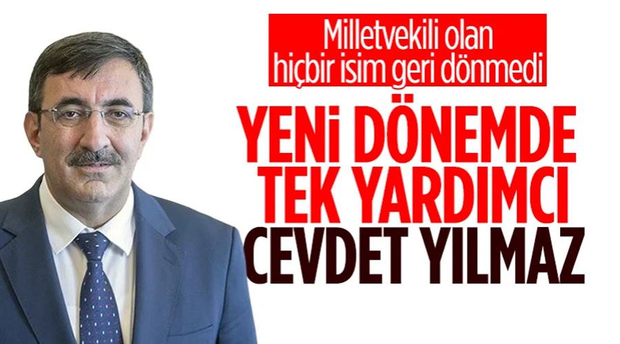 Cevdet Yılmaz, Cumhurbaşkanı Yardımcılığı görevine getirildi