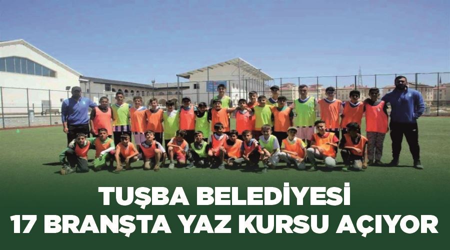 Tuşba Belediyesi 17 branşta yaz kursu açıyor