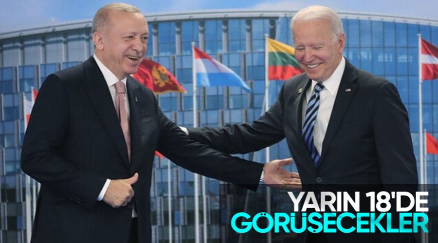 Cumhurbaşkanı Erdoğan-Joe Biden görüşmesinin zamanı belli oldu