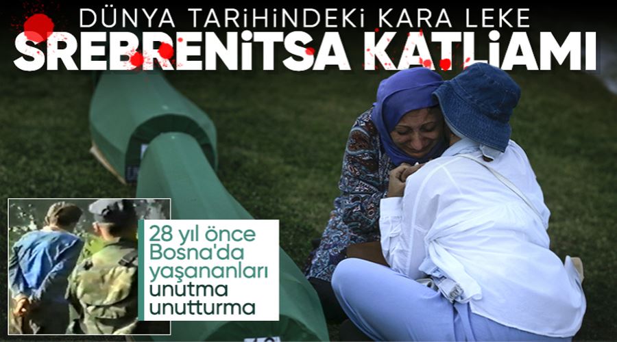 28 yıldır dinmeyen acı: Srebrenitsa Katliamı yıl dönümünde anılıyor