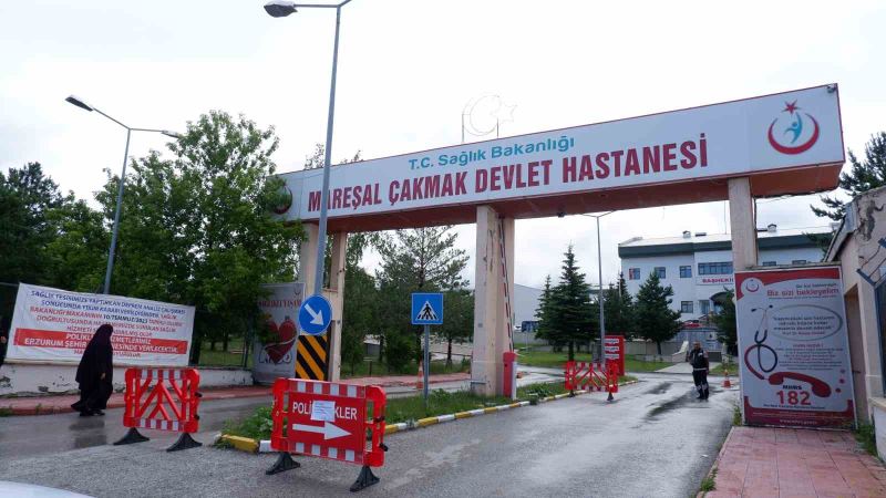 Hastane deprem riski sebebiyle kapatıldı
