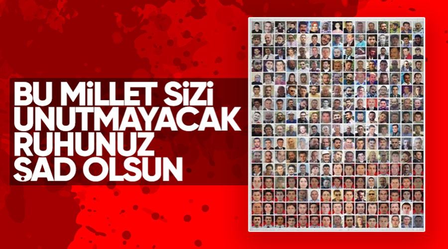 15 Temmuz destanının üzerinden 7 yıl geçti! 251 şehit unutulmadı...