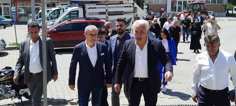 Altay, Başkan Köken’i Arpaçay’da ağırladı
