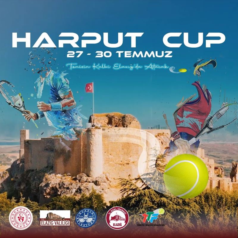 Elazığ’da Harput Cup Tenis Turnuvası başlıyor
