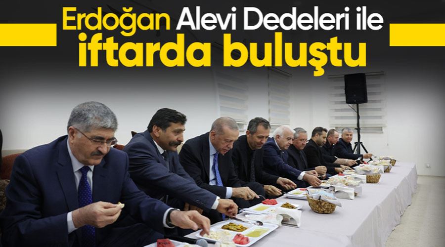 Cumhurbaşkanı Erdoğan cemevinde muharrem ayı iftarına katıldı