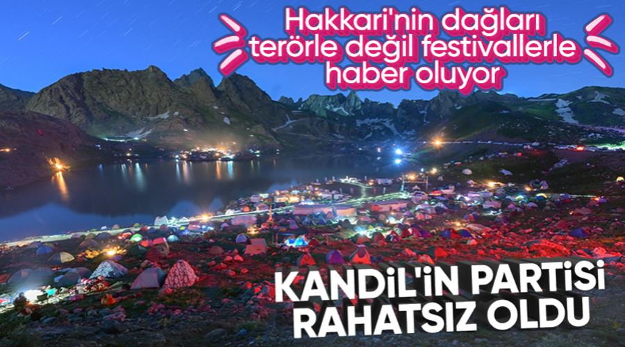 Terörden temizlenen bölgedeki festival, HDP