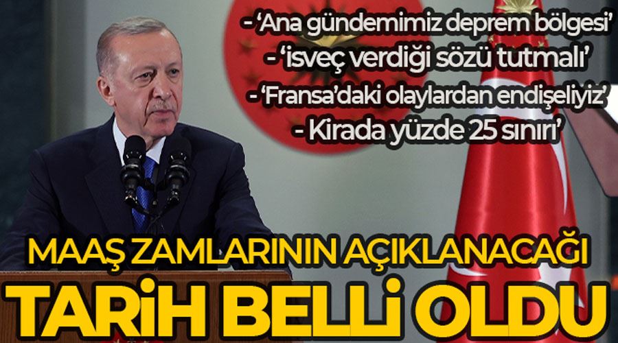 Cumhurbaşkanı Erdoğan: Memur ve emeklilere verilen söz tutulacak CANLI İZLE