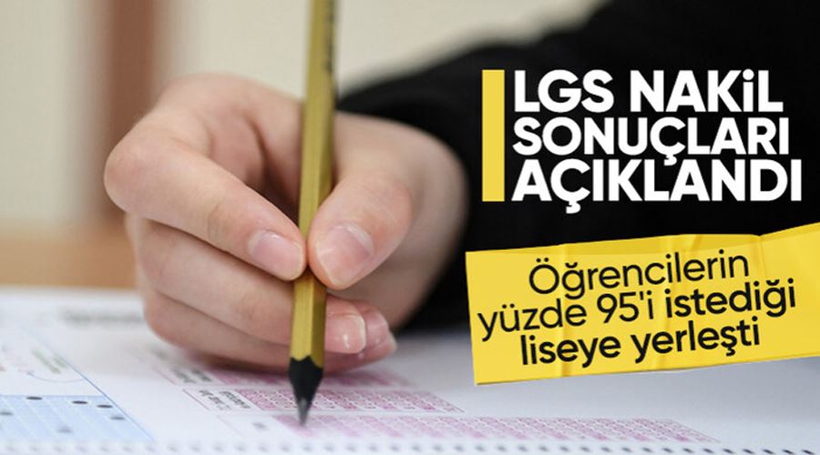 MEB duyurdu! 2023 LGS nakil sonuçları açıklandı