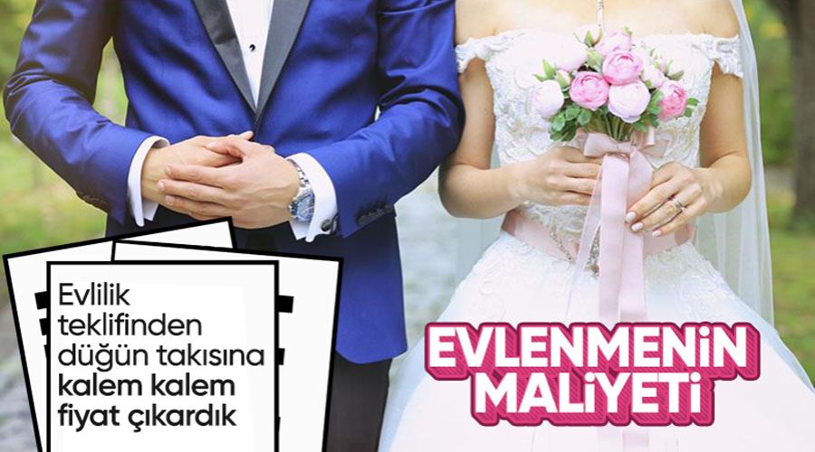 Evlenmenin maliyeti ne kadar?