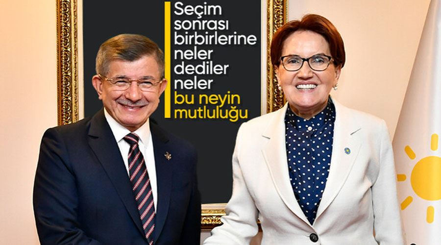 Meral Akşener, Ahmet Davutoğlu