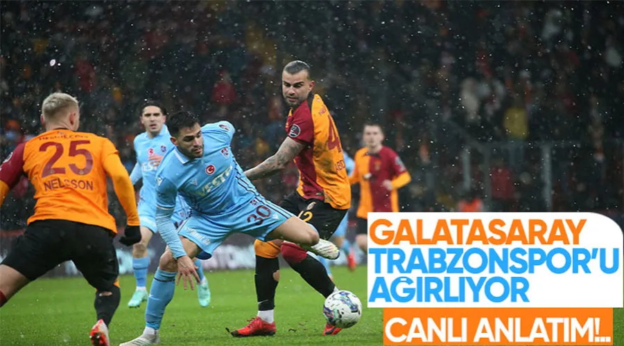 Galatasaray 1-0 Trabzonspor - CANLI SKOR