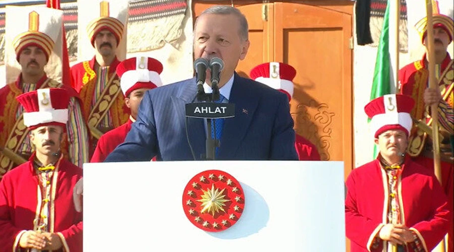 Cumhurbaşkanı Recep Tayyip Erdoğan Ahlat