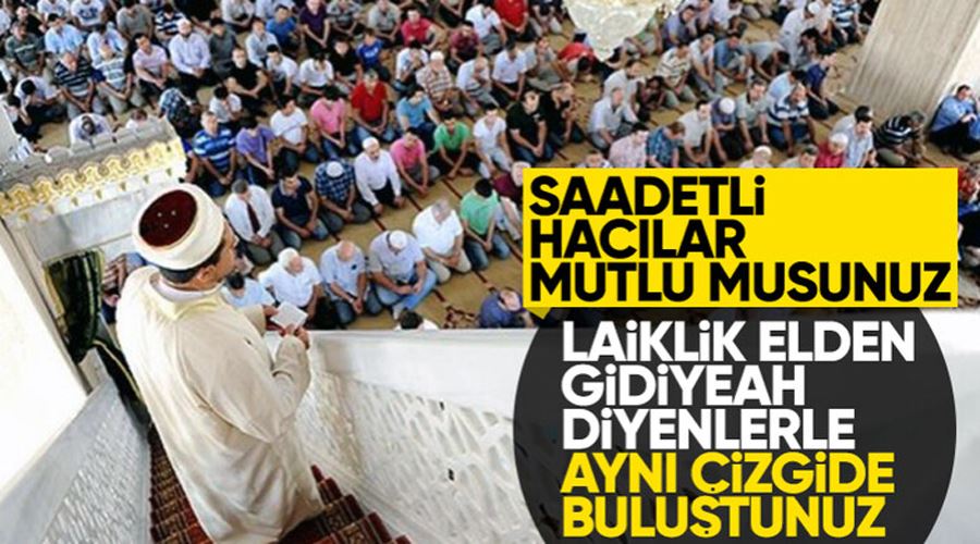 Cumhuriyet ve Milli Gazete, Diyanet’in cuma hutbesinden rahatsız oldu