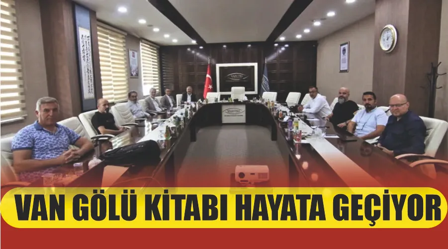 Van Gölü Kitabı hayata geçiyor