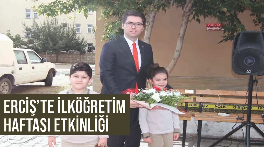 Erciş’te İlköğretim Haftası etkinliği