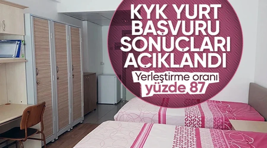  KYK yurt başvuru sonuçları açıklandı