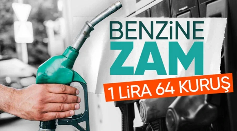 Akaryakıta zam! Önce motorine şimdi de benzine zam...