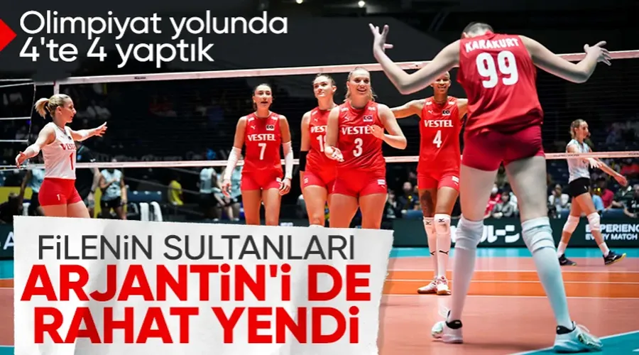 Filenin Sultanları rakip tanımıyor! Arjantin