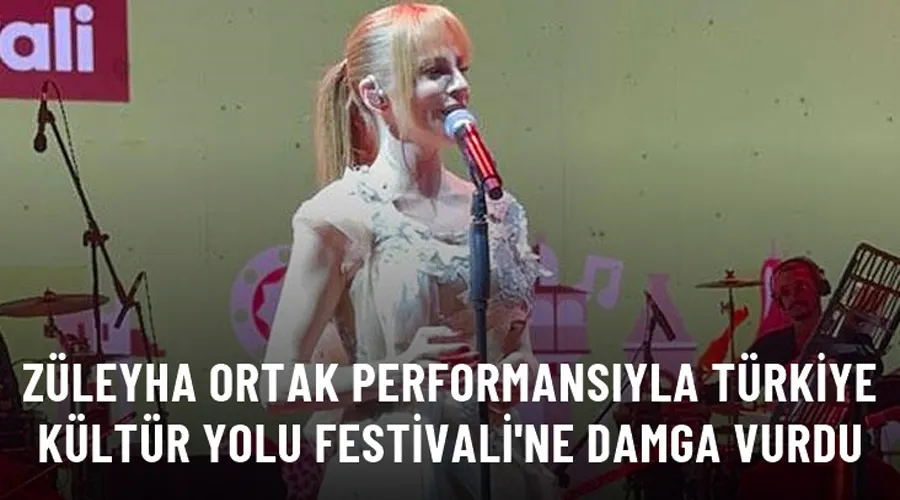 Züleyha Ortak performansıyla Türkiye Kültür Yolu Festivali