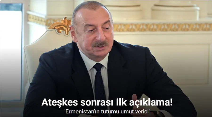 Azerbaycan Cumhurbaşkanı Aliyev: 