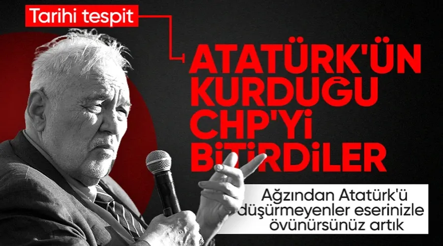 İlber Ortaylı’dan CHP açıklaması: Benim için CHP yoktur