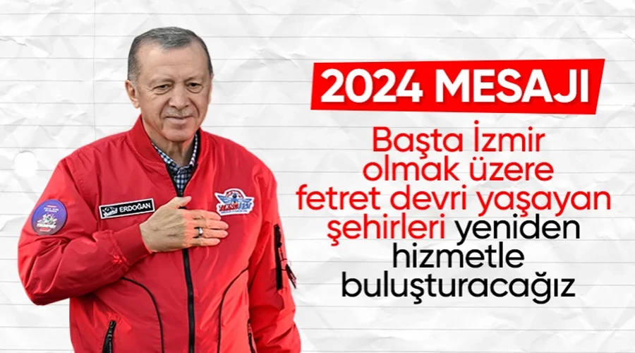 Cumhurbaşkanı Recep Tayyip Erdoğan İzmir Teknofest