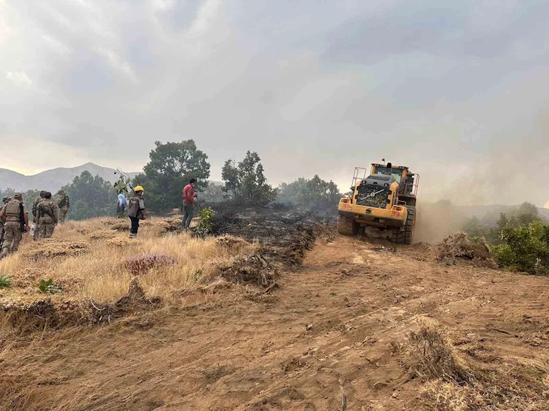 Bingöl’de ormanlık alanda çıkan yangın söndürüldü
