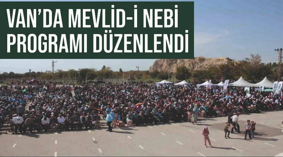 Van’da Mevlid-i Nebi programı düzenlendi