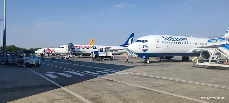 Ağustos’ta Malatya Havalimanı’nda 68 bin 205 yolcuya hizmet verildi
