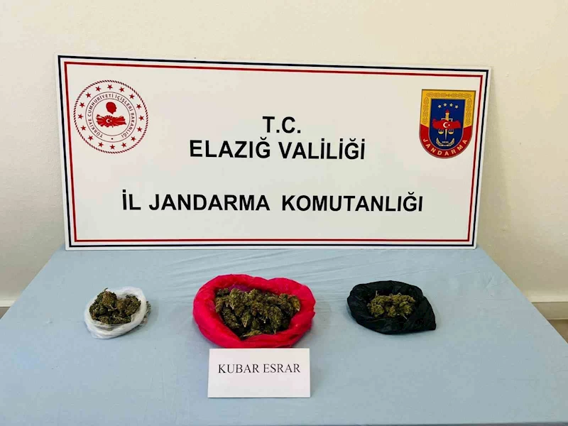 Elazığ’da uyuşturucu taciri yakalandı
