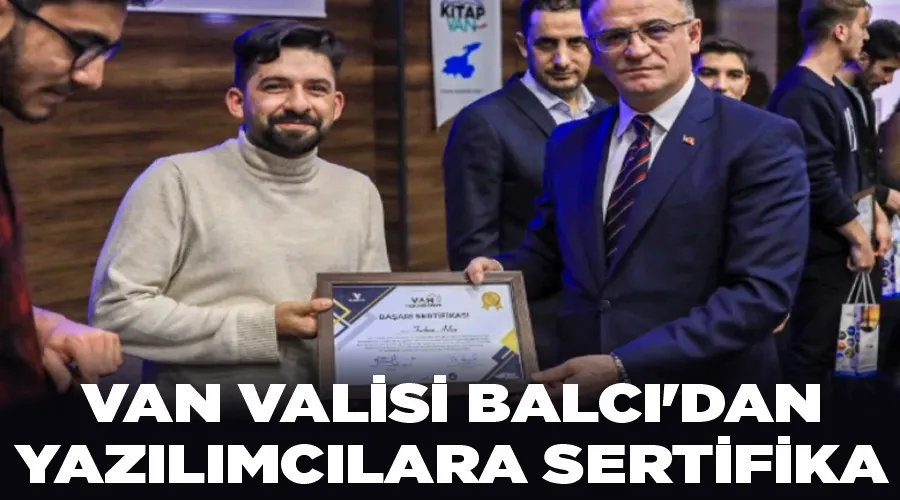  Van Valisi Balcı