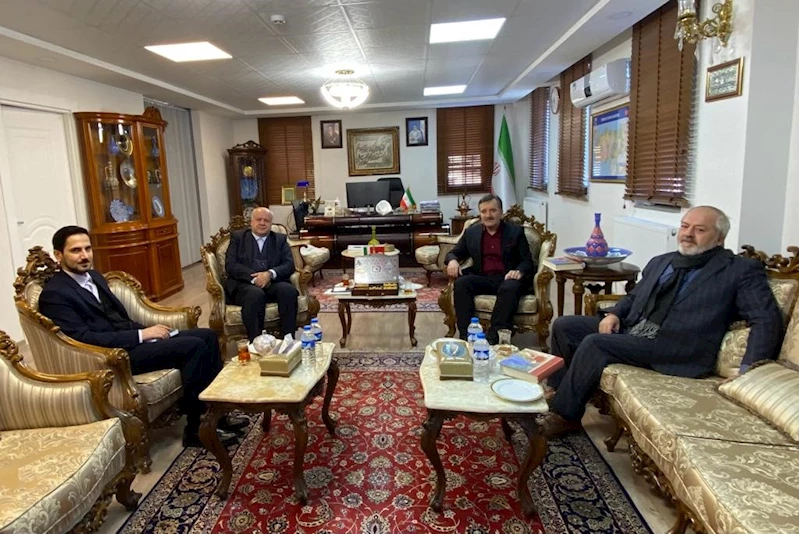 ESTP Başkanı Güvenli İran Başkonsolosu’nu ziyaret etti
