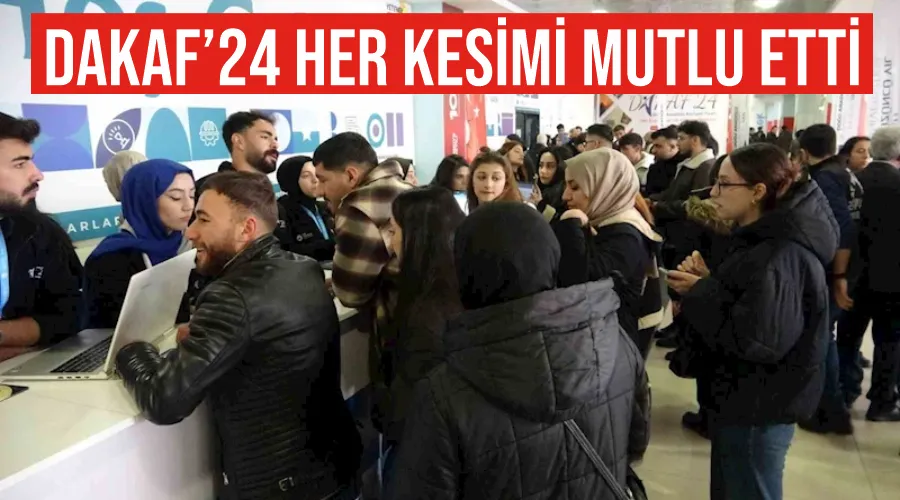 Van YYÜ ev sahipliğinde düzenlenen DAKAF, 50 bin ziyaretçiyi ağırladı