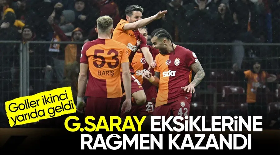Galatasaray evinde Konyaspor