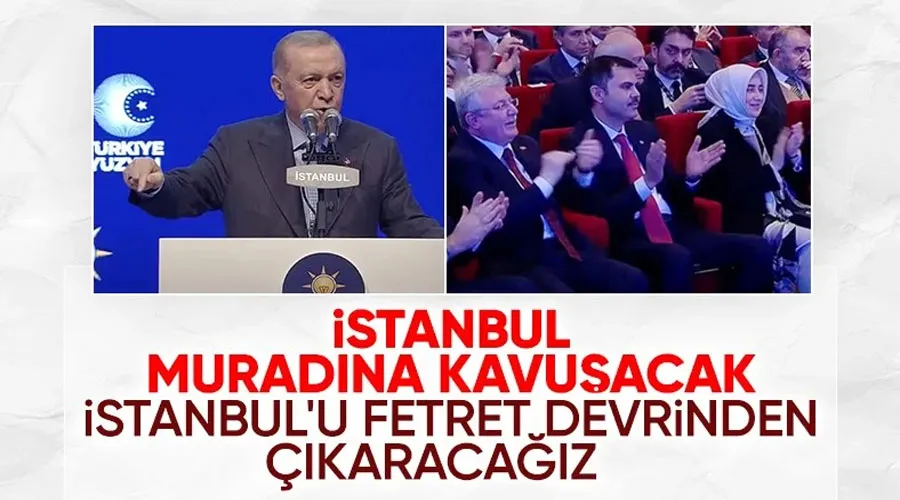 Cumhurbaşkanı Erdoğan: İstanbulumuz muradına kavuşacak