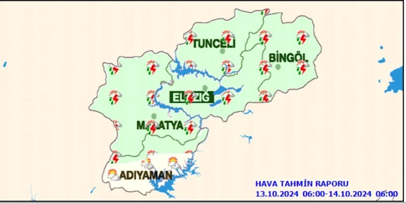 Meteorolojiden yağış uyarısı
