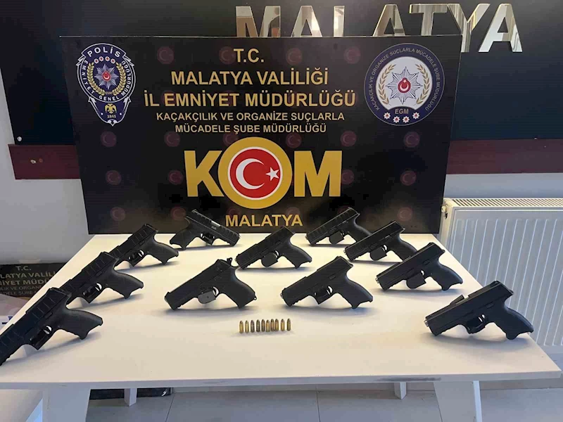 Malatya’da yasa dışı silah ticareti operasyonu: 3 tutuklama
