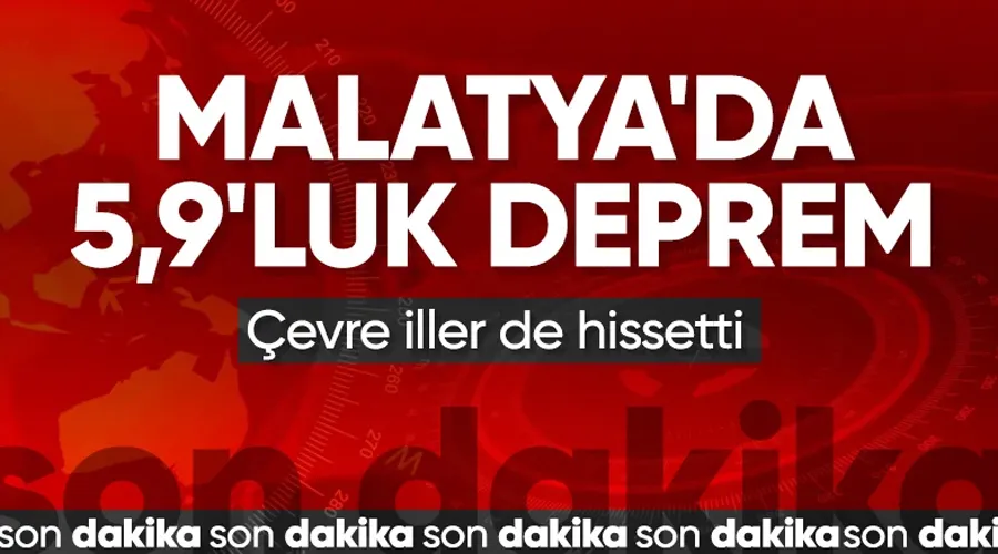 Malatya Yine Sallandı: 5.9