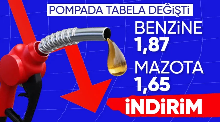 Akaryakıtta Sevindiren Düşüş: Benzin ve Motorine İndirim Yansıdı!