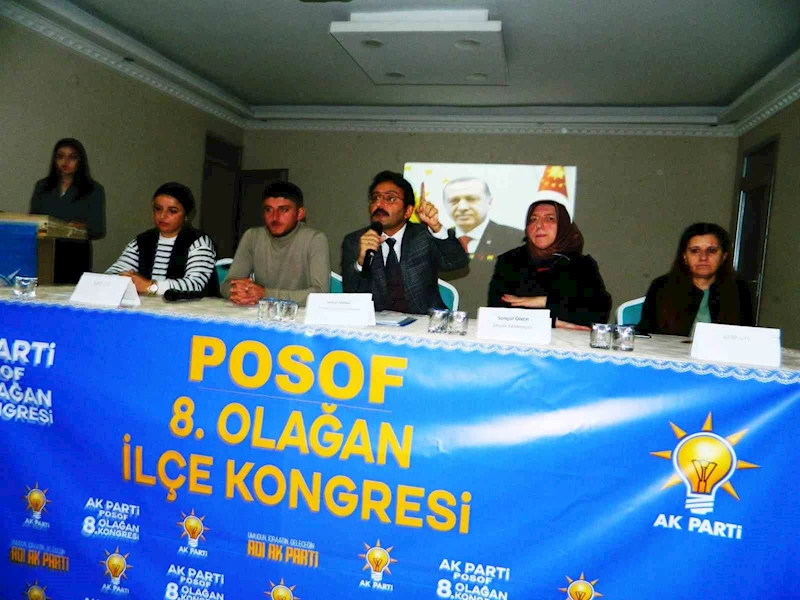 AK Parti Posof ilçe kongresi yapıldı
