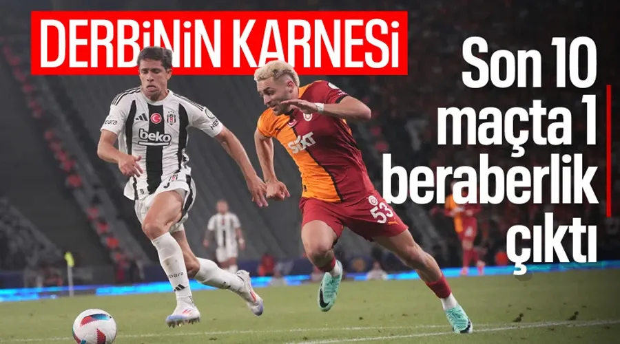 Derbi Kralı Galatasaray: Aslan Beşiktaş