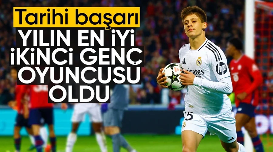 Genç Yıldız Arda Güler, Dünya İkincisi Ödülüne Ulaştı!