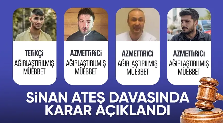 Eski Ülkü Ocakları Başkanı Sinan Ateş Davasında Karar Verildi!