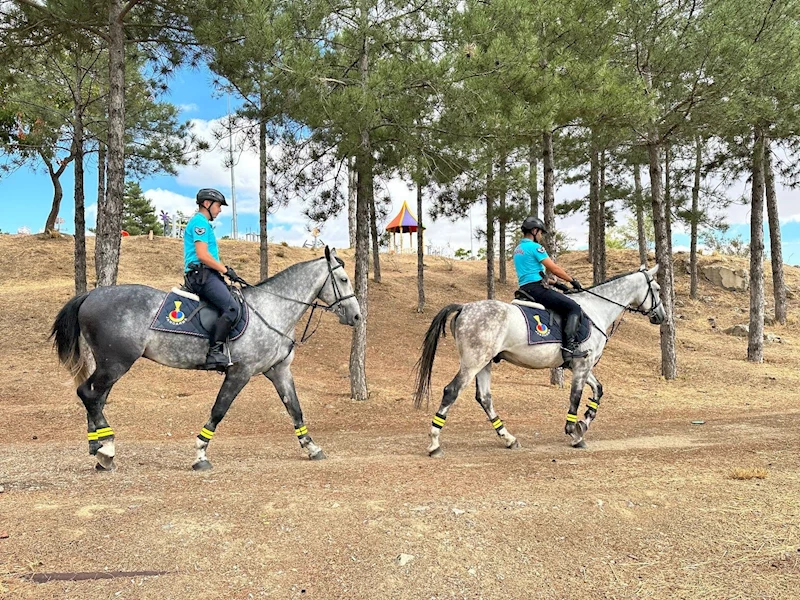 Elazığ’da atlı birlikler görev başında
