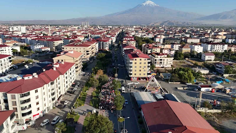 Iğdır’da Gazze’ye düstek yürüyüşü
