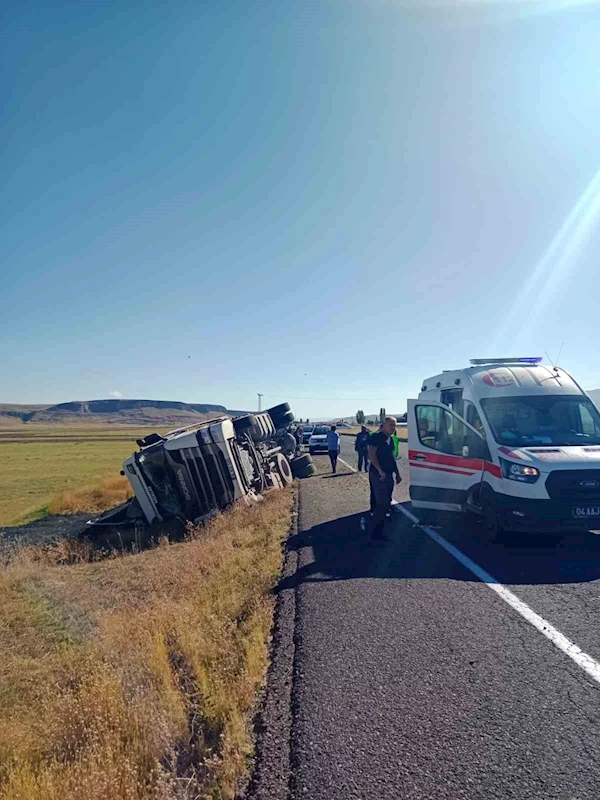 Ağrı’da trafik kazası: 1 yaralı
