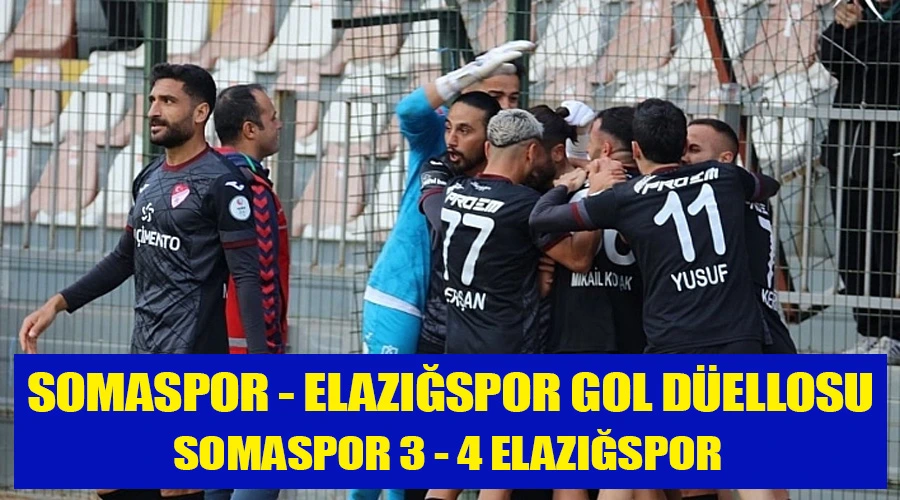 Nefes Kesen Maçta Elazığspor, Somaspor