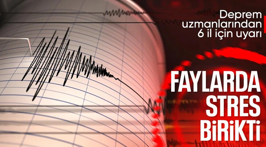 Fay Hatlarında Tehlike Alarmı: 6 İle Kritik Deprem Uyarısı